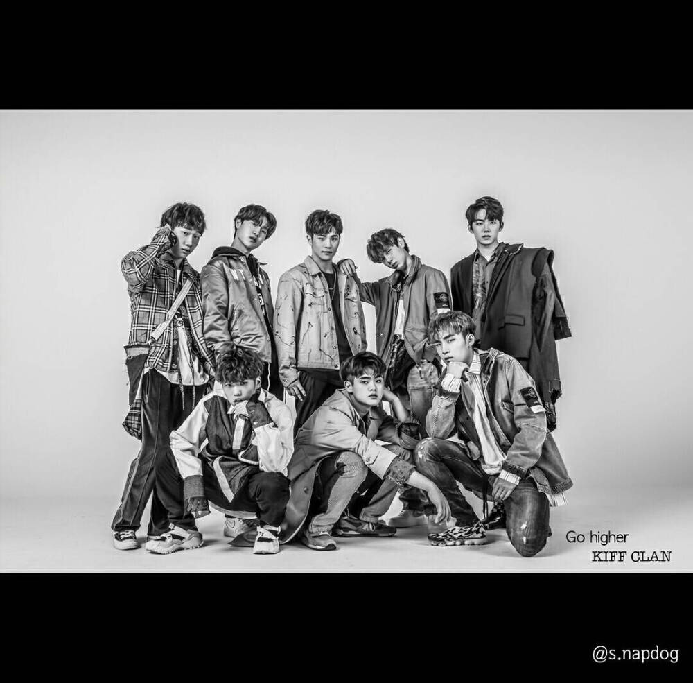 李炳宰 金河温 李卢栏（裴渊瑞） 方才民 金允浩 林洙 金敏圭 kiffclan