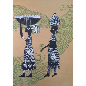 创意儿童画，粘贴画，水彩画，多元素画，重彩