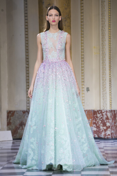 BY爱喝可乐的古娜小姐 乔治斯·荷拜卡（Georges Hobeika） 2016春夏巴黎高级定制