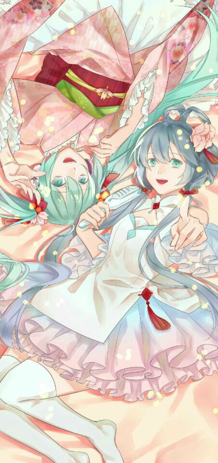 初音未来洛天依合照图片