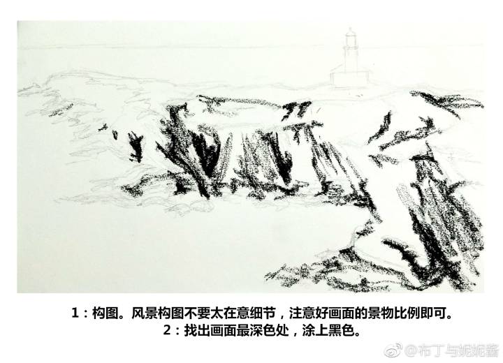 蜡笔画 油画棒画