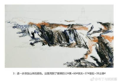 蜡笔画 油画棒画