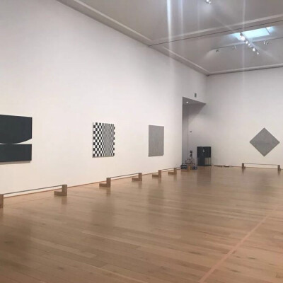 は蛋｜欧普艺术｜英国艺术家Bridget Riley｜日本DIC川村纪念美术馆