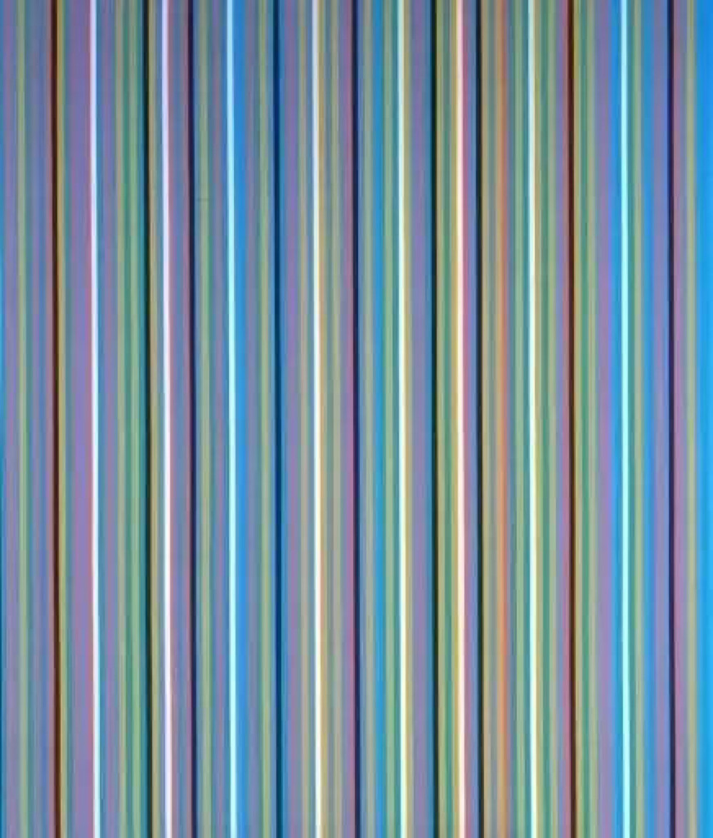 は蛋｜欧普艺术｜英国艺术家Bridget Riley｜日本DIC川村纪念美术馆