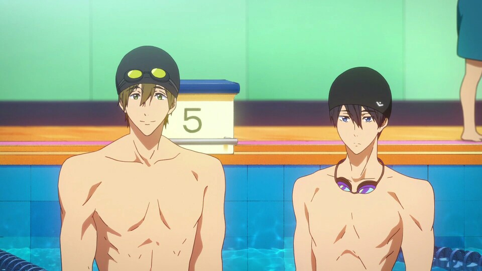 橘真琴 七濑遥 真遥 free游泳俱乐部
take your marks