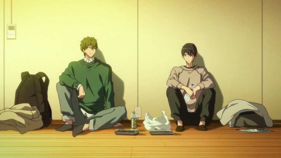 橘真琴 七濑遥 真遥 free游泳俱乐部
take your marks