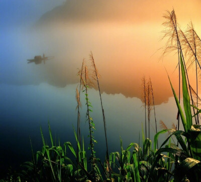 水深水浅东西涧，云去云来远近山。