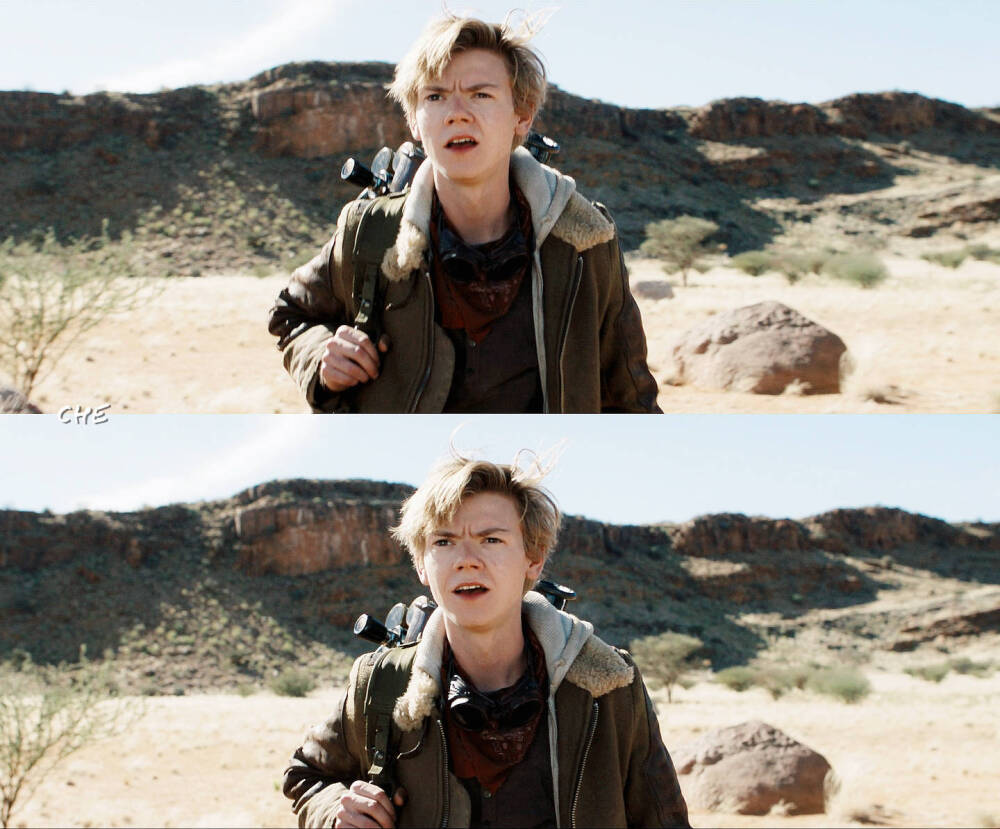 托马斯·桑斯特/Newt/移动迷宫3
我真的超喜欢桑总的这件夹克啊啊啊啊啊（窒息）