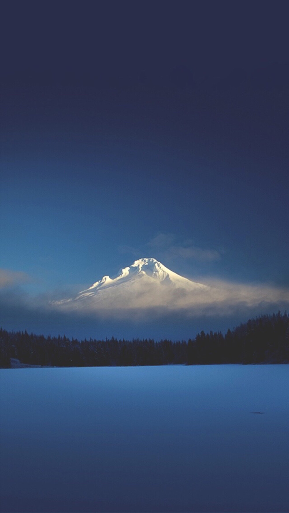 雪山️ 天空 壁纸