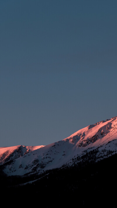 雪山️天空 壁纸