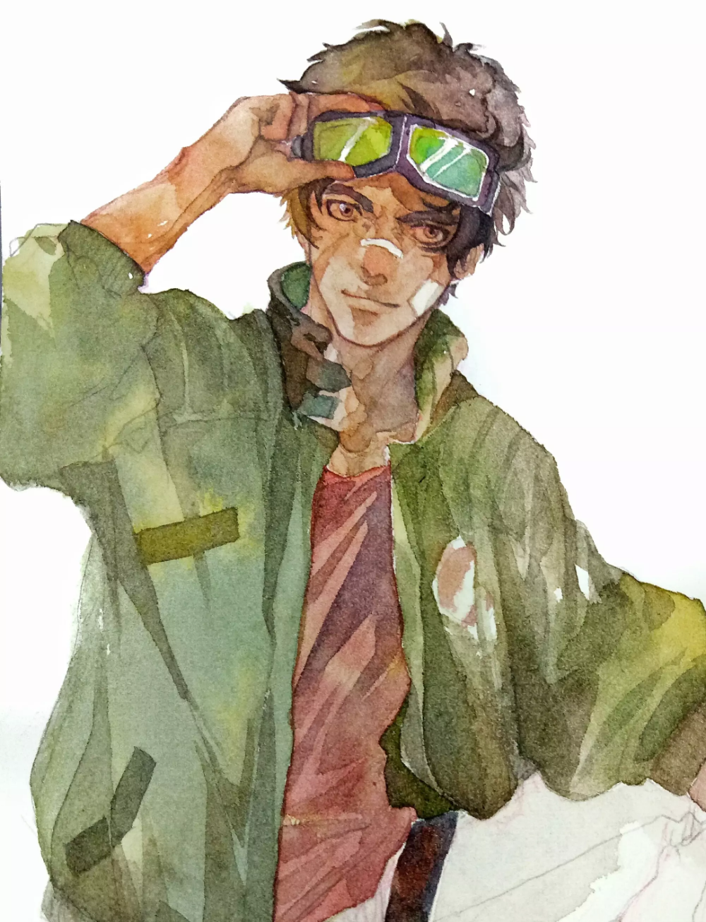 megalo box joe 水彩