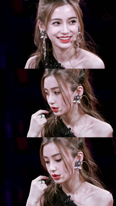 Angelababy
图cr微博 深情眷美人