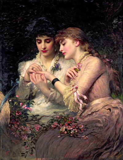 詹姆斯·桑特（James Sant），维多利亚女皇御用肖像画家。