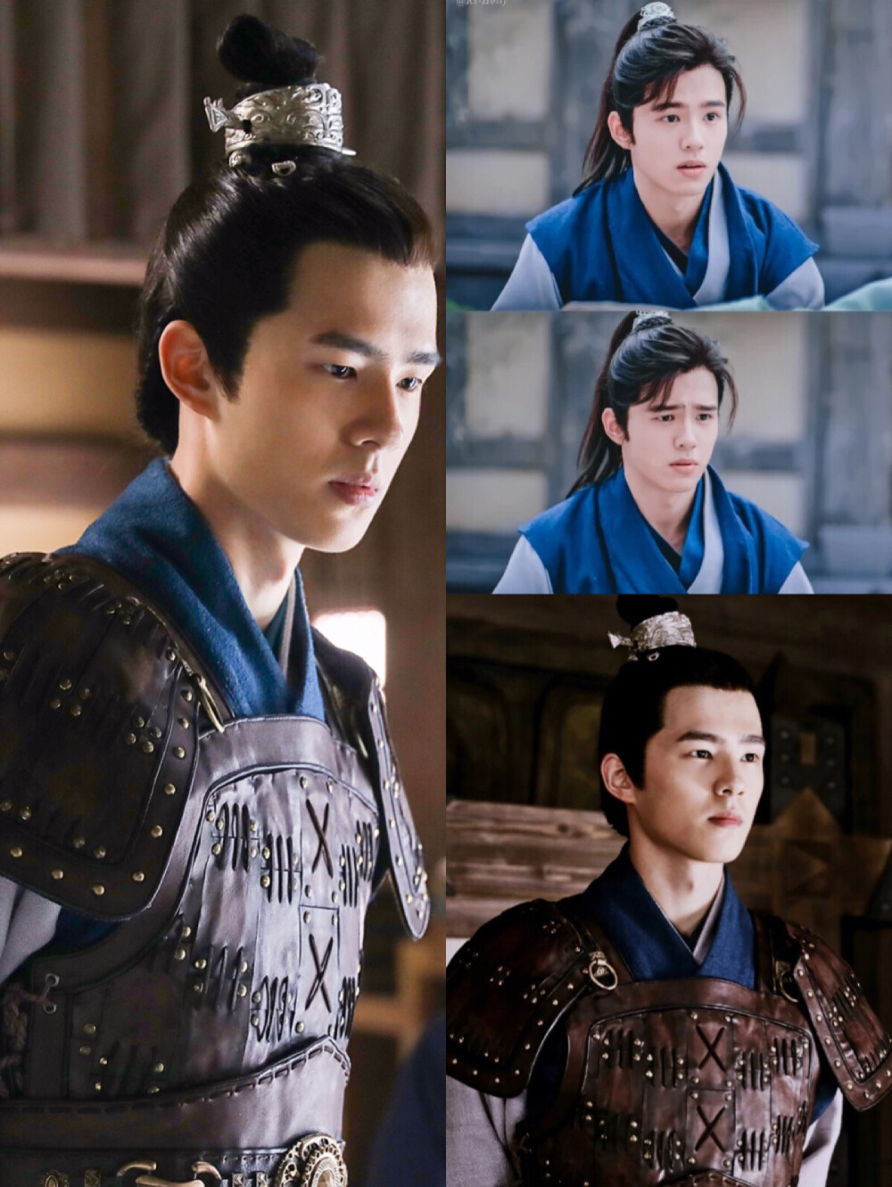 刘昊然风起长林萧平旌古风造型服饰