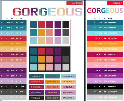 PS色彩 按风格区分