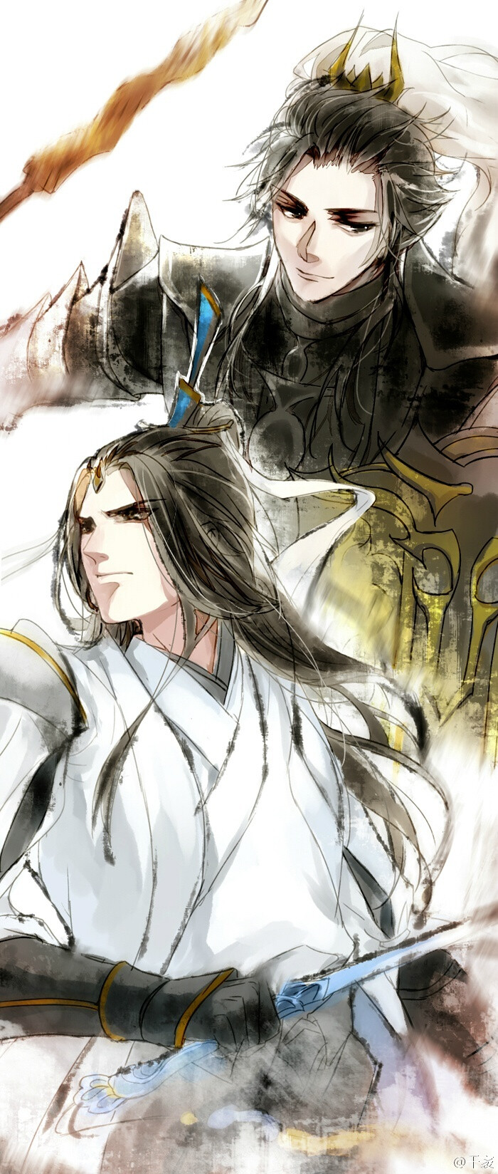 魔道祖师短漫漫画 忘羡 魏无羡 蓝忘机
忘羡比心高清大图