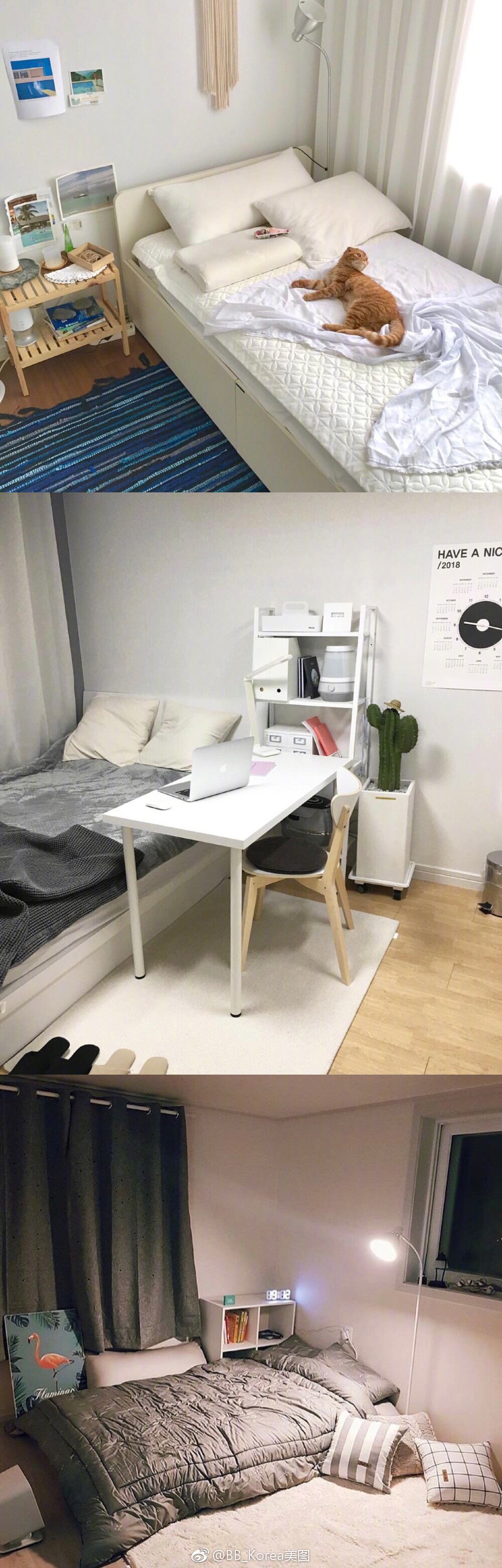 27款好看又温馨的卧室布置参考 ​