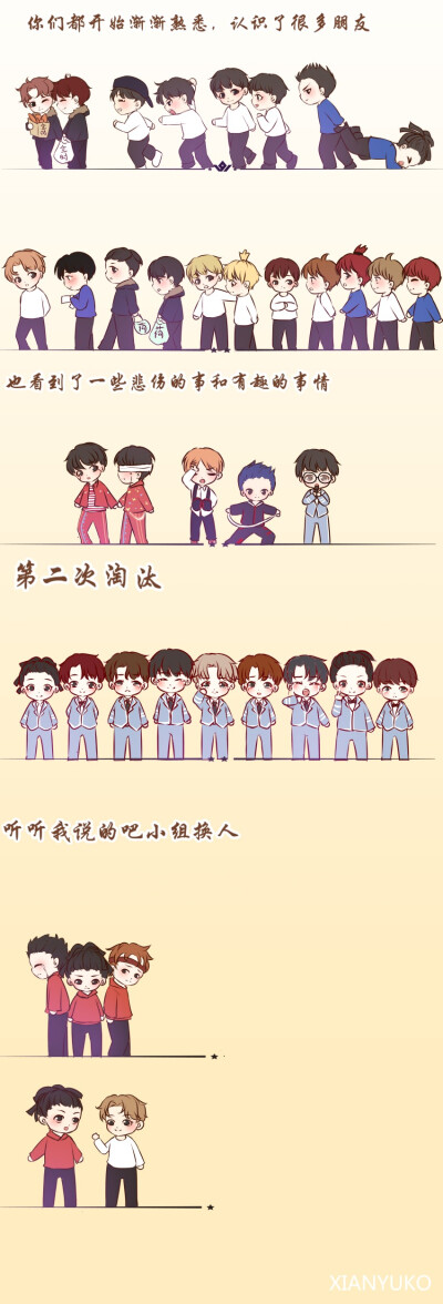 偶像练习生
ninepercent 漫画版