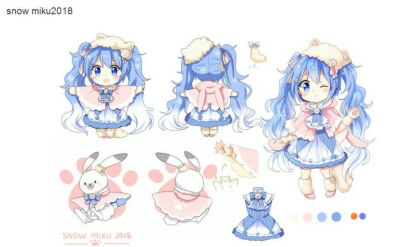 初音未来人设
2018snowmiku