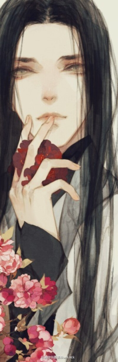 古风 红衣 玄衣 妖孽 美男 立绘 道士哥哥
