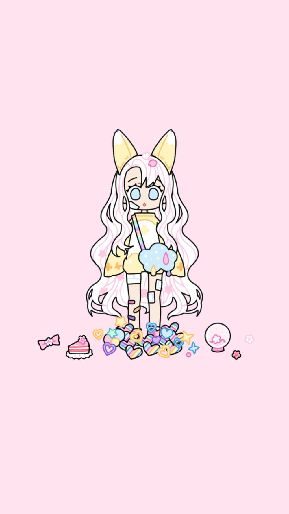 pastel girl√粉彩女孩！