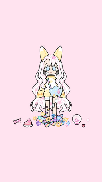 pastel girl√粉彩女孩！