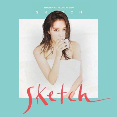 HYOMIN SKETCH THE 2ND ALBUM album cover #3 by LeaKpAlbum