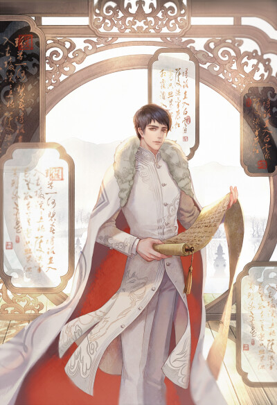 〔 古风美男 〕作者' 踏焰焚风