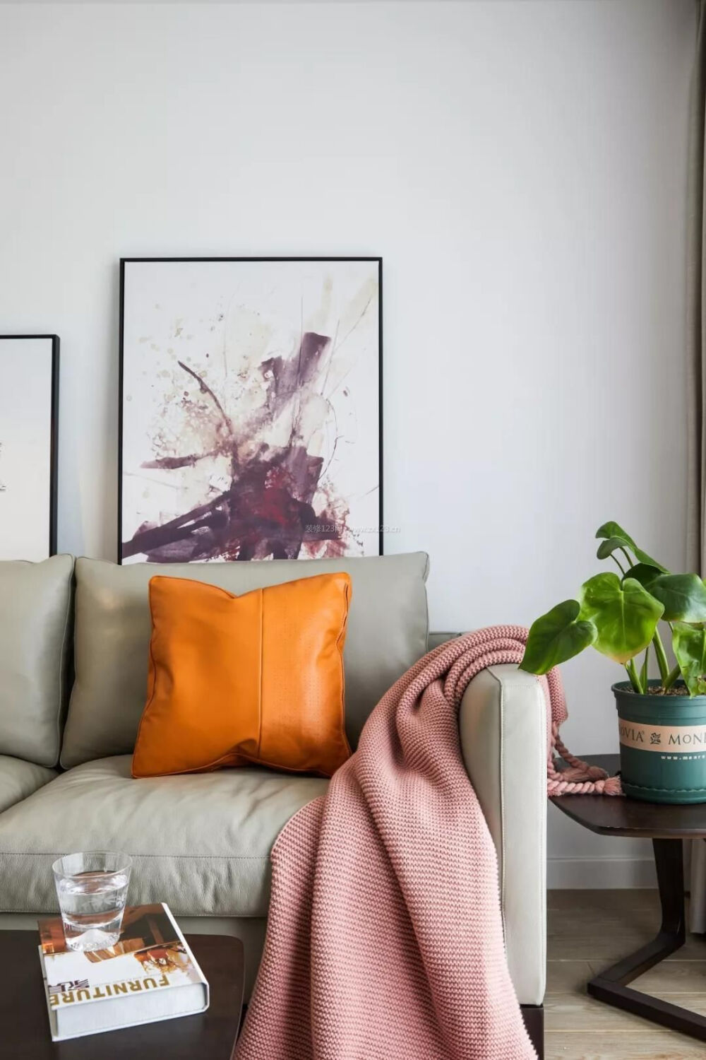 100平米沙发背景墙设计图