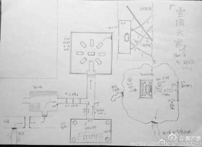 盗墓笔记各个古墓地图