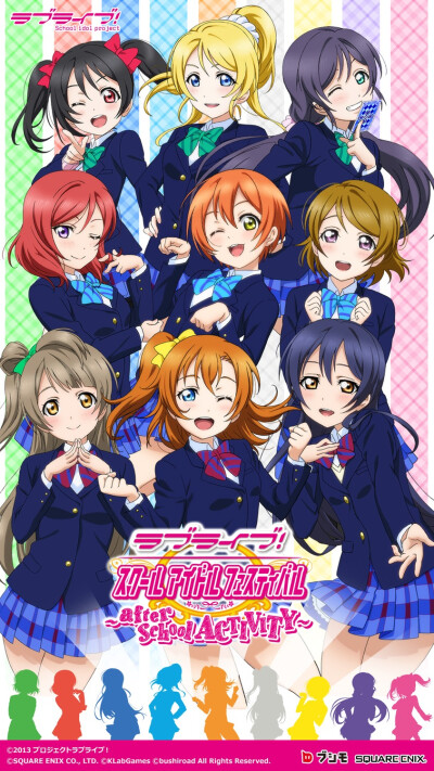 μ's - 高清图片，堆糖，美图壁纸兴趣社区