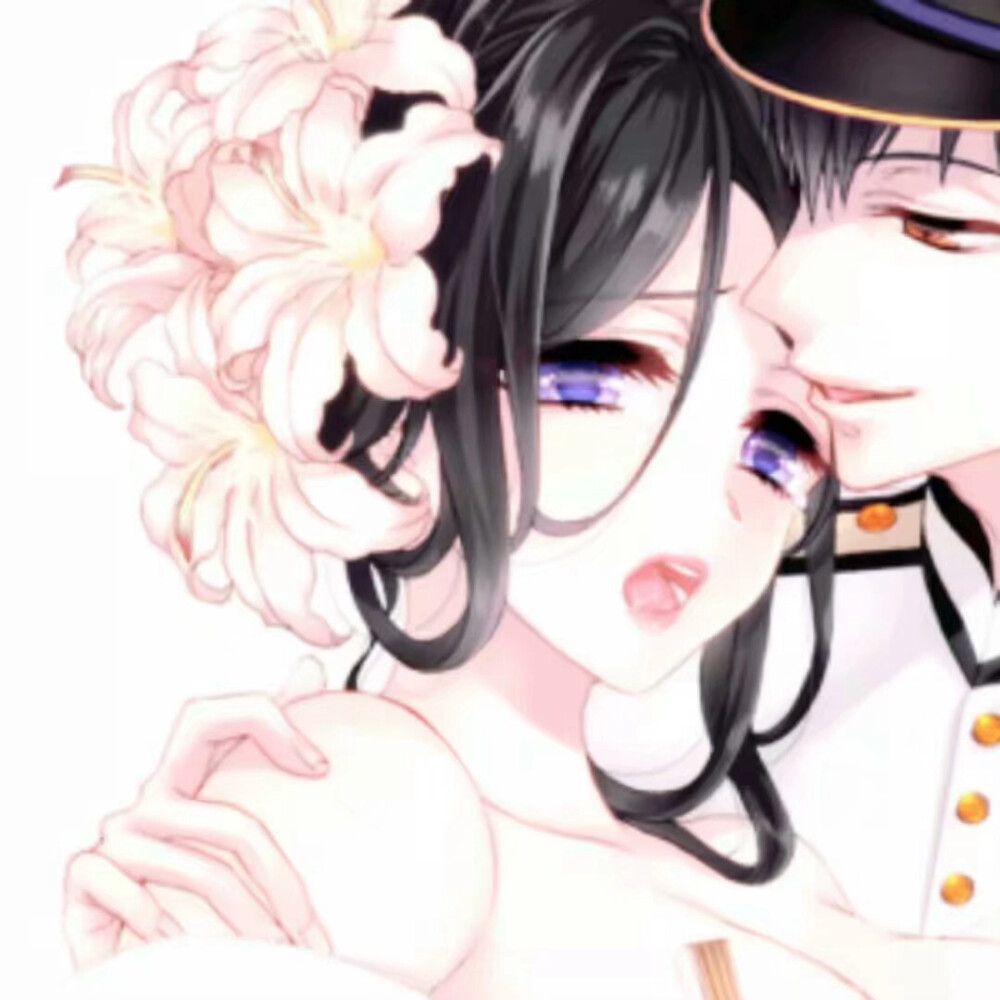 手绘情侣头像 二次元情侣