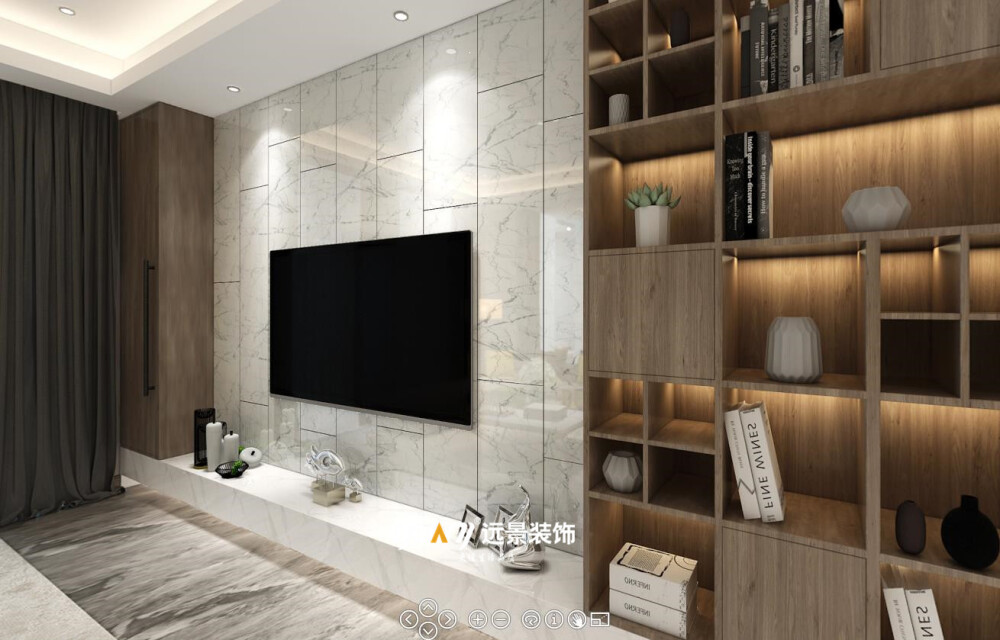 项目地址：桃源居
设计师：邱波
设计风格：现代风格
设计说明：现代风格是近期比较流行的，它追求时尚与潮流，非常注重居室空间
的布局与使用功能的完美结合。简洁、实用的个性化空间。
