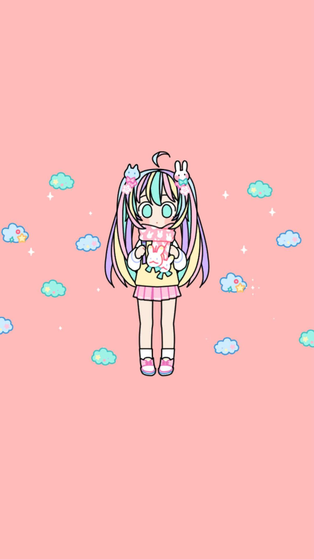 pastel girl√粉彩女孩！