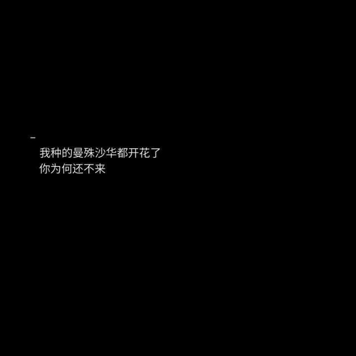 文字控 伤感 黑白