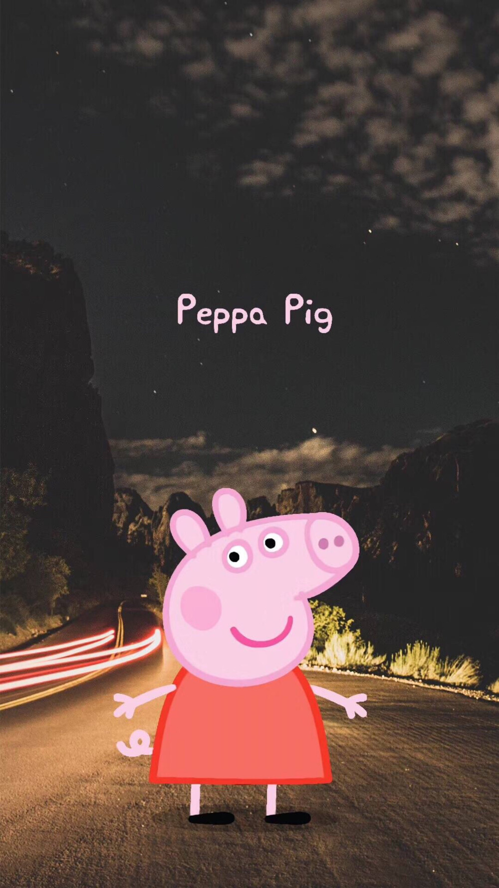 iPhone 壁纸 小猪佩琪 peppa pig