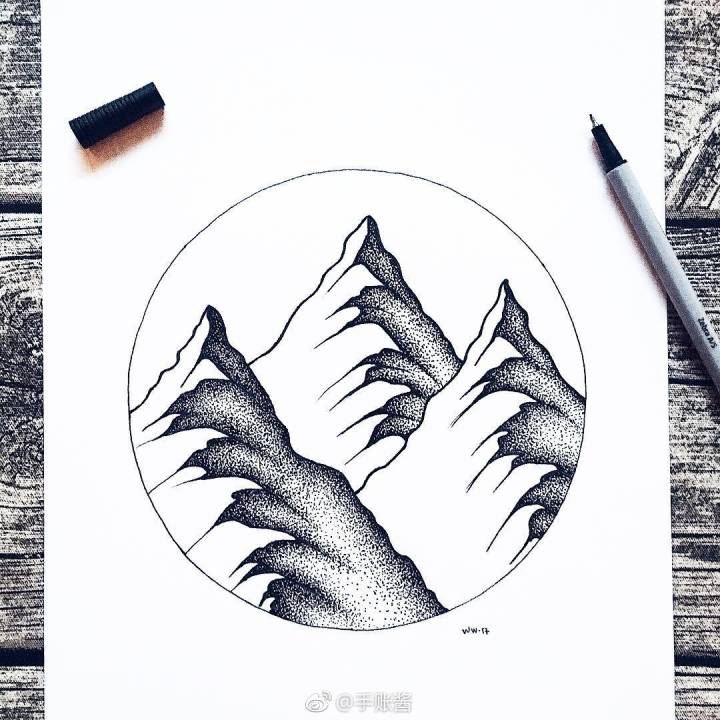 黑白画