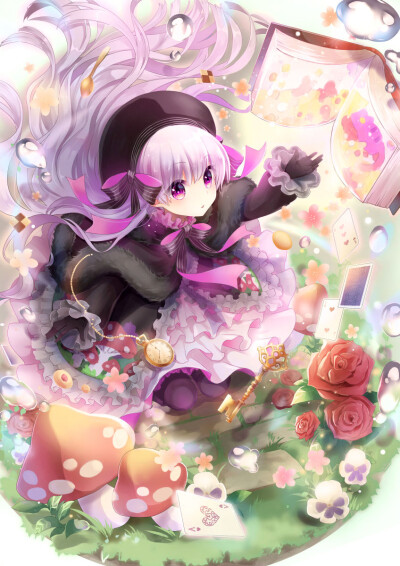Fate/Grand Order 童谣 绘师：hishima（pixiv id=31330538） 本作品pixiv id=68560474