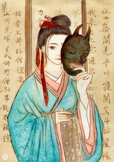 〔古风美人〕绘师：柏大墉