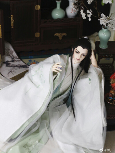 风度翩翩 古风美男 SD娃娃 BJD 玩具 人偶 壁纸 萌物 