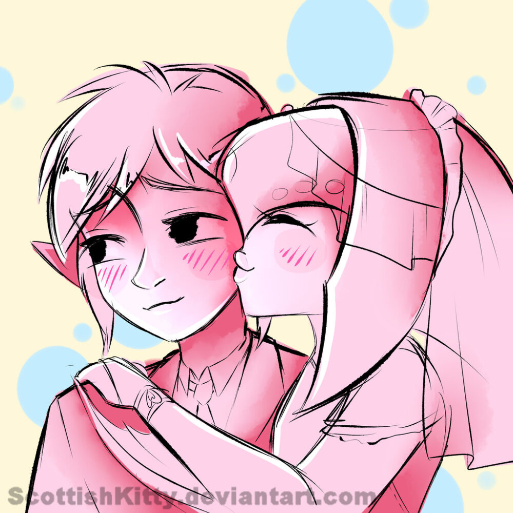 塞尔达传说荒野之息米法和林克