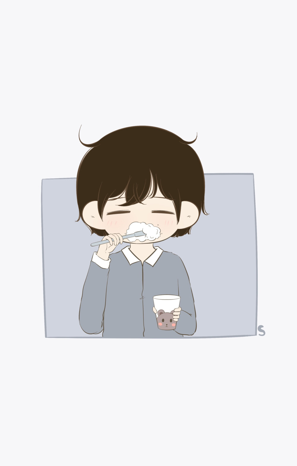 一辈子在一起刷牙吧6853515368