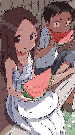 擅长捉弄人的高木同学 @阿鹿
日漫风  壁纸  锁屏