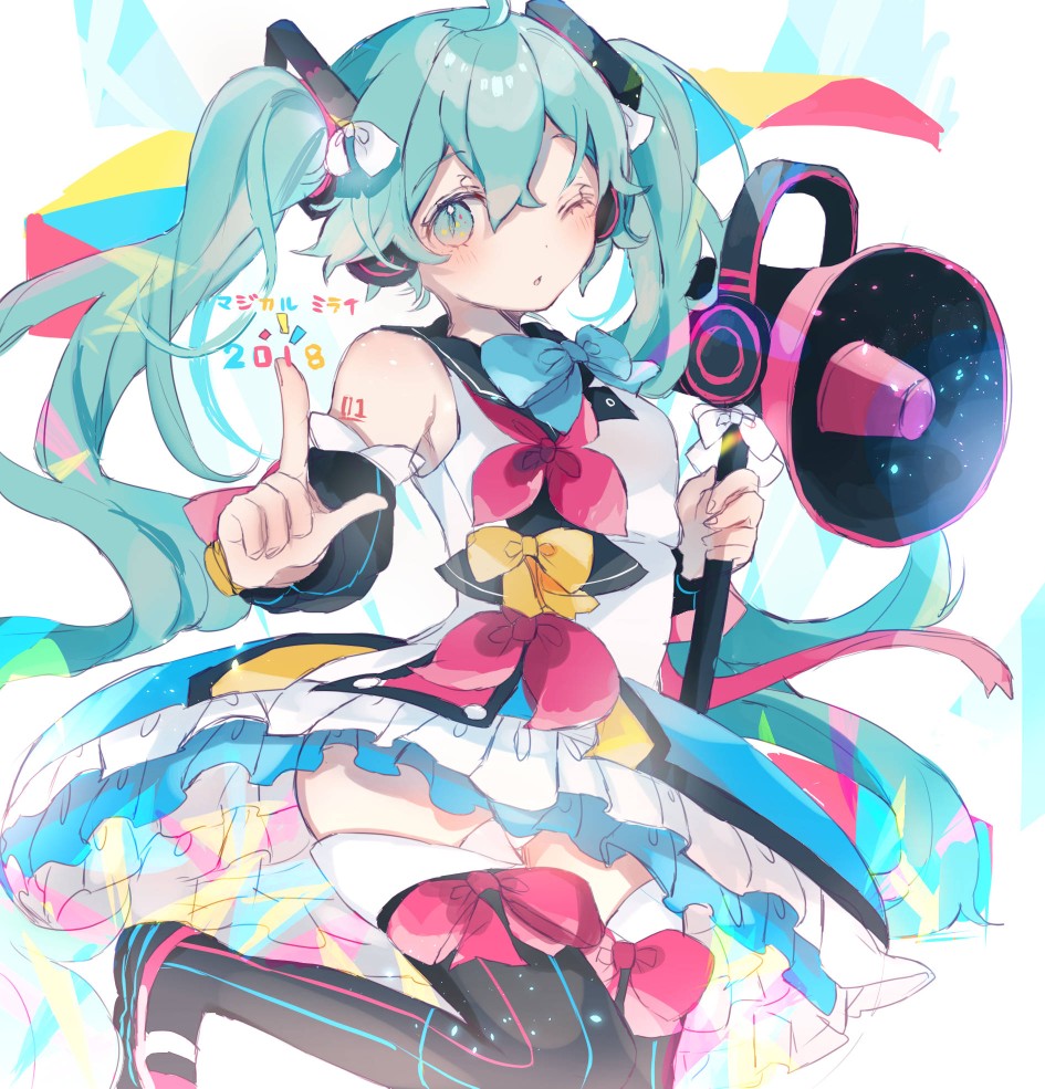 初音未来『2018魔法未来』
画师：ヘレミア