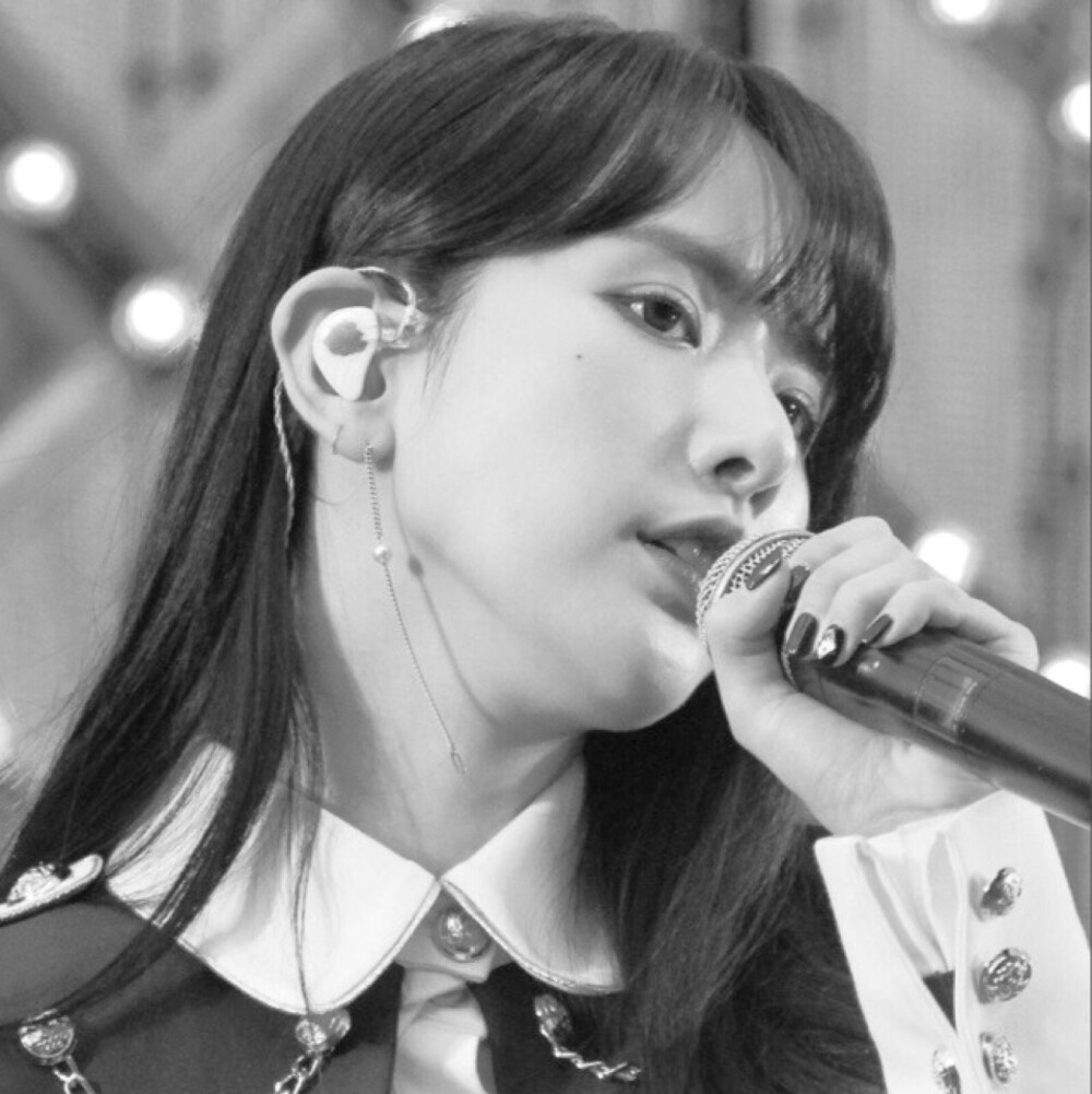 黑白韩星头by哭