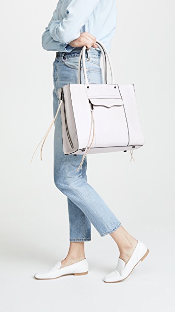 Rebecca Minkoff 侧拉链中号 Mab 手提袋