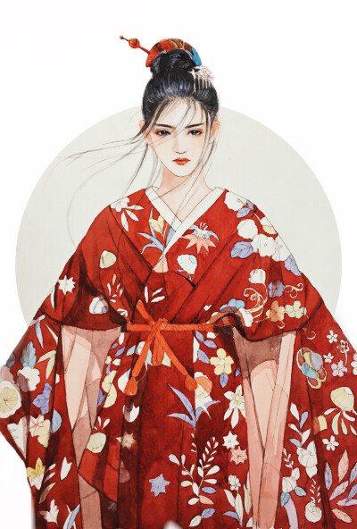 （古风美人）绘师：白岫