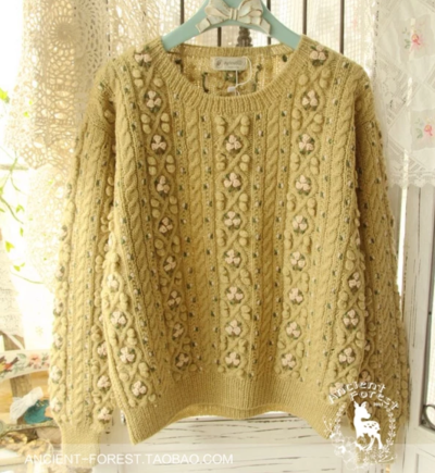 vintage古着毛衣孤品