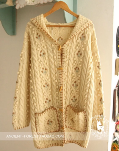 vintage古着毛衣孤品