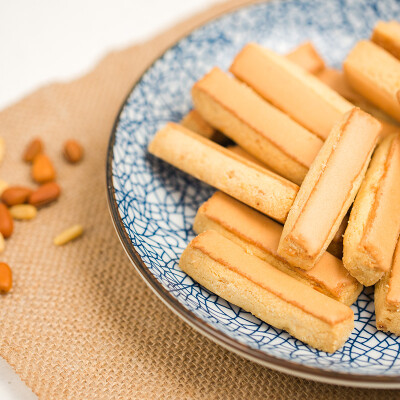 宅人食堂祥和松子奶皮酥 天津特产点心甜点 休闲小吃早餐零食250g